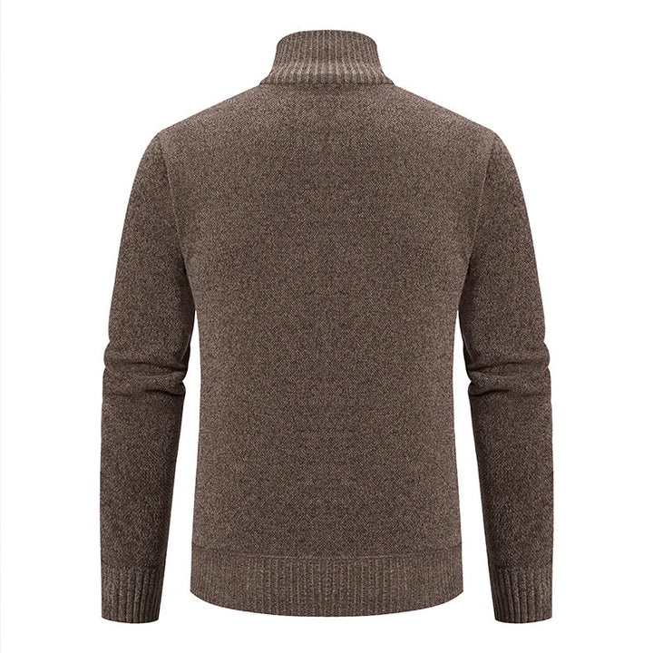 Model draagt het grijze vest casual