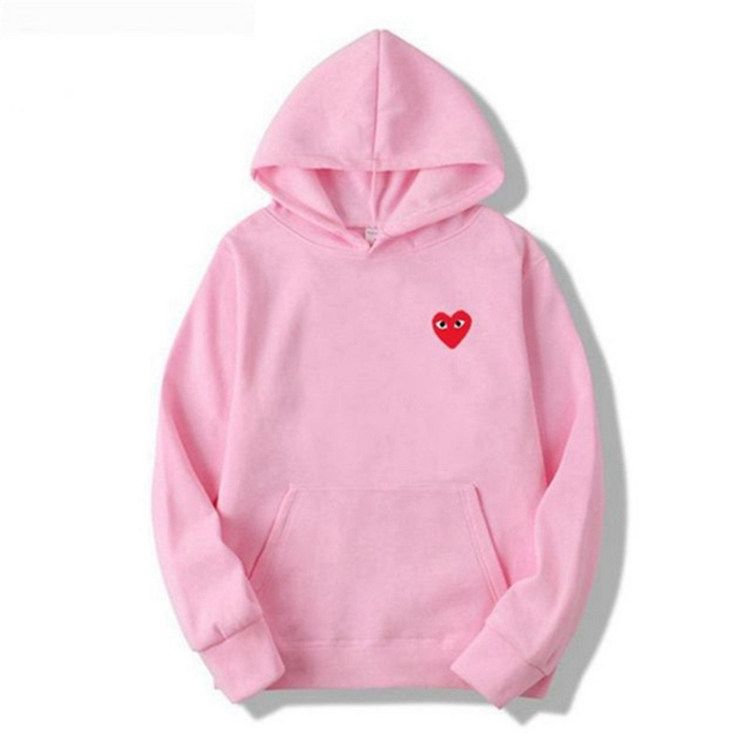 Casual heren hoodie met capuchon, ook geschikt voor dames. Comfortabel en stijlvol voor streetwear.