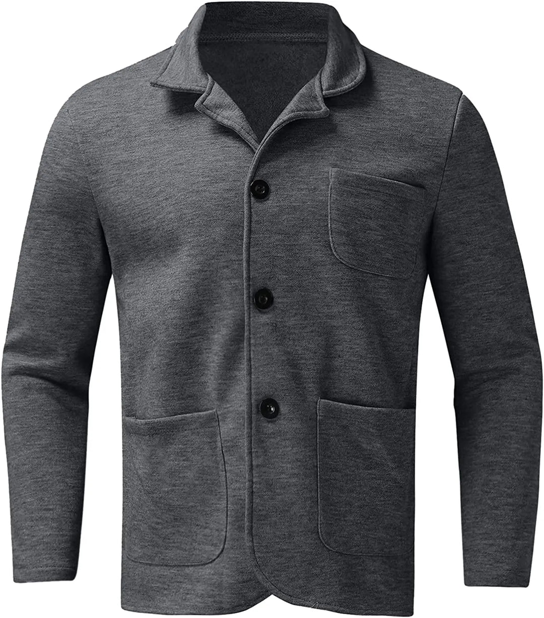 Comfortabele heren blazer voor elke gelegenheid; perfecte casual jas voor een ontspannen, toch nette uitstraling.