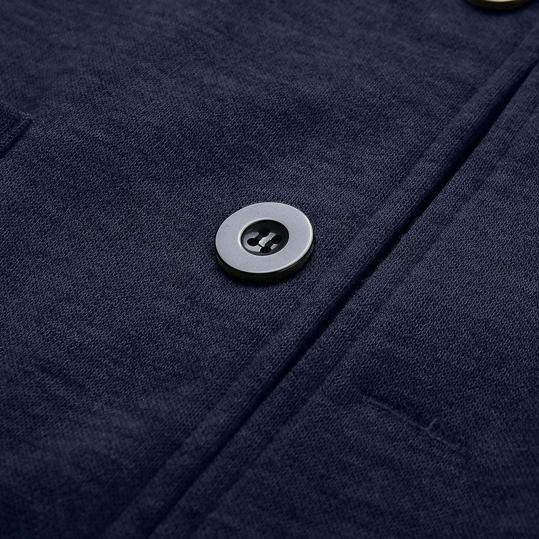 Veelzijdige heren casual blazer, geschikt als winter-, herfst- of lentejas, voor een comfortabele en chique look.