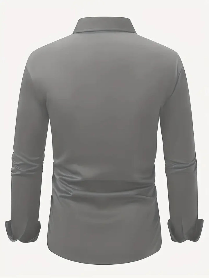Elegant heren overhemd Sam, lange mouwen, perfect te combineren met een stropdas. Formele stijl.