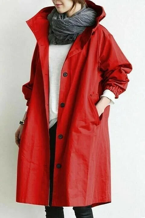 Casual dames windjack Stella, elegant en waterafstotend; jouw perfecte reisjas.