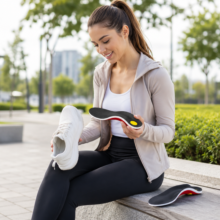 Multifunctionele 3D inlegzolen voor sport, werk en dagelijks gebruik, gericht op comfort en voetondersteuning.