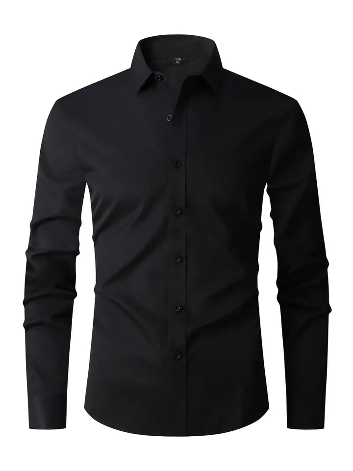Comfortabel en ademend heren overhemd voor een frisse, nette look de hele dag door.