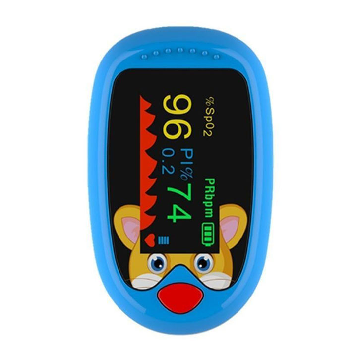 Pulsoximeter voor volwassenen en kinderen, meet zuurstof en hartslag nauwkeurig en draagbaar.