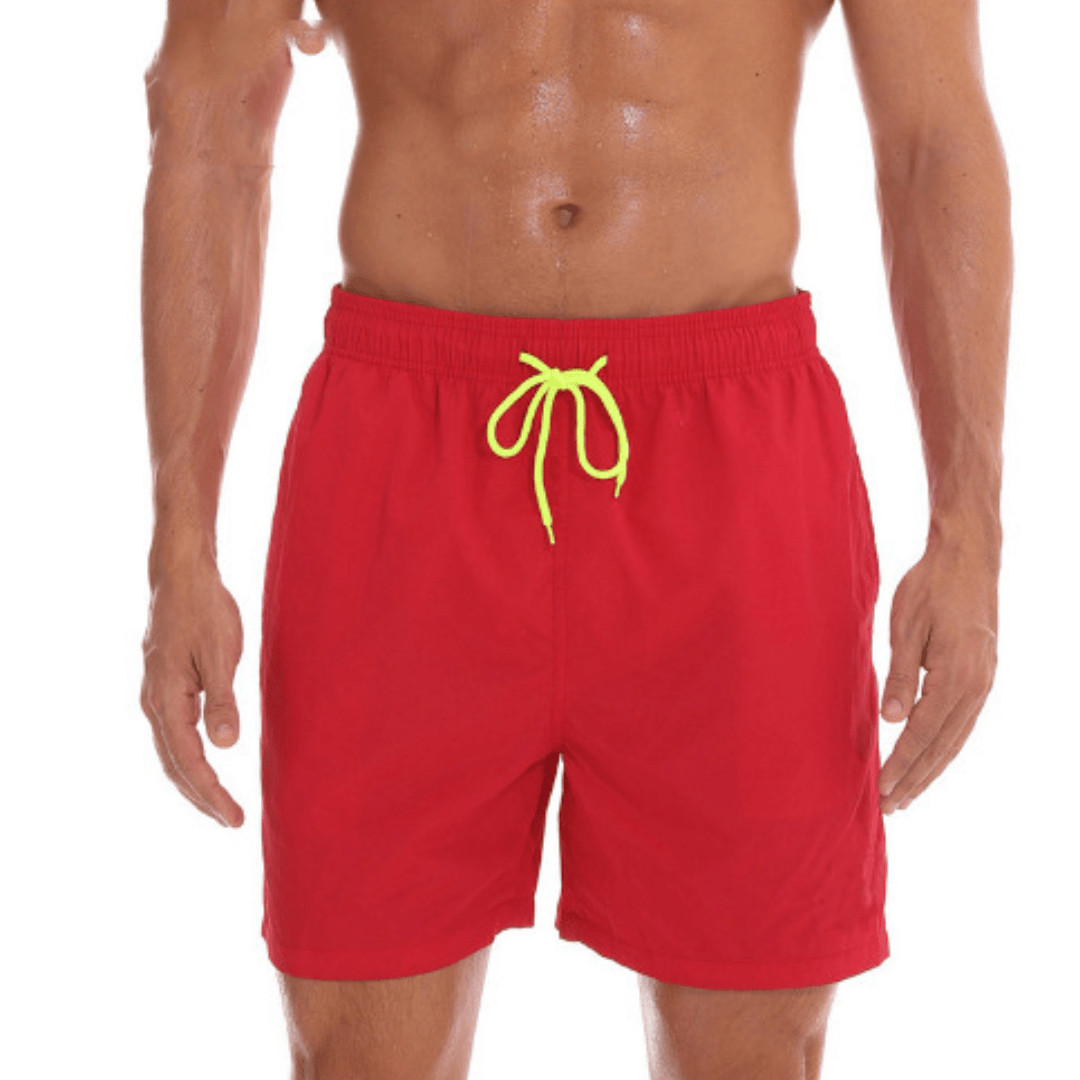 Comfortabele heren zwemshorts, duurzaam en sportief, ideaal voor strandvakanties.