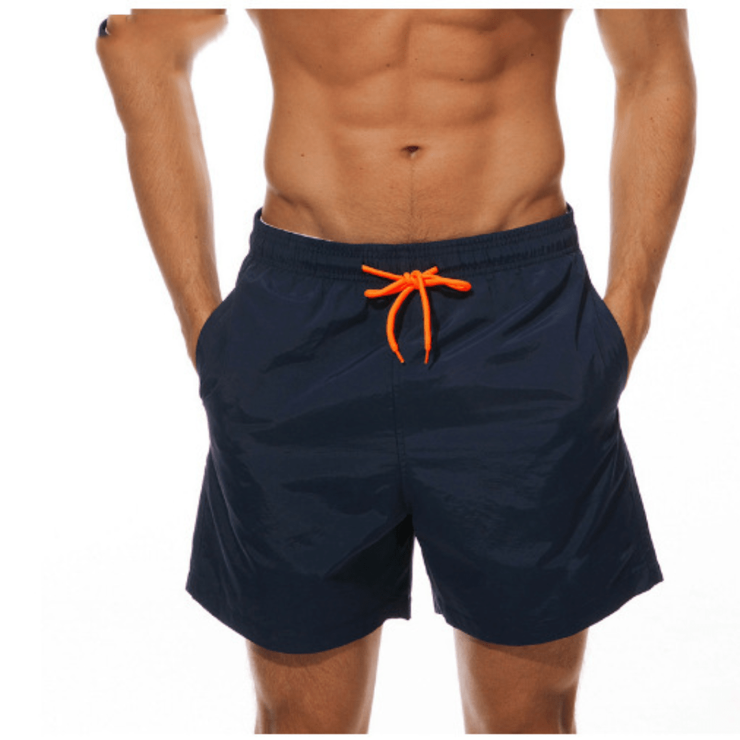Heren zwemshorts voor wateractiviteiten, sneldrogend materiaal, comfortabele pasvorm.