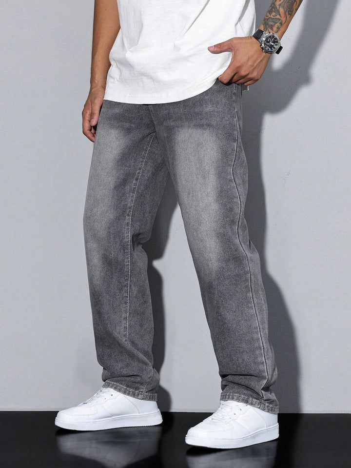Heren baggy jeans met losse pasvorm voor ultiem comfort en een moderne streetwear stijl.