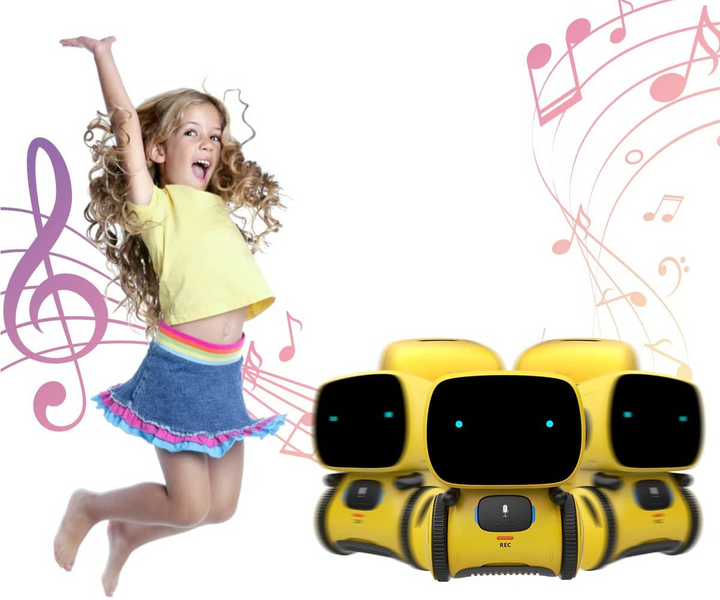 Interactieve smart robot speelgoed voor kinderen met led-ogen