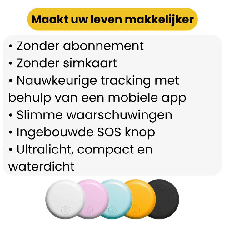 Compacte fiets tracker voor effectieve anti-diefstal bescherming onderweg