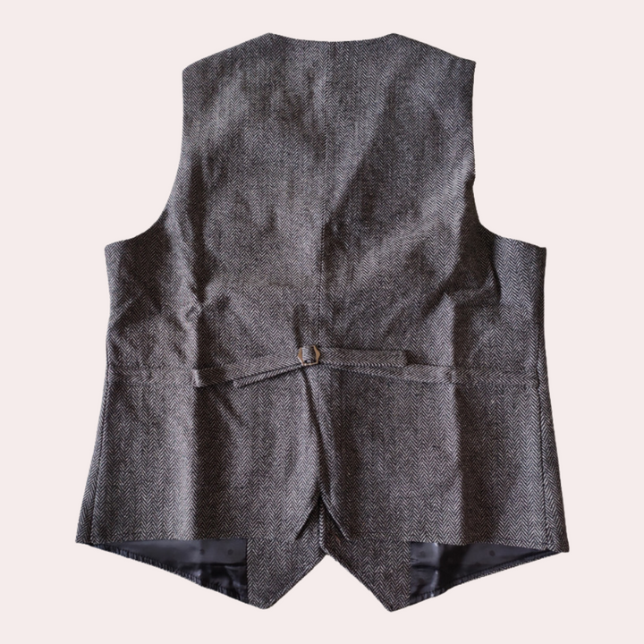 Stijlvol heren gilet in klassiek blauw voor een elegante herenmode look