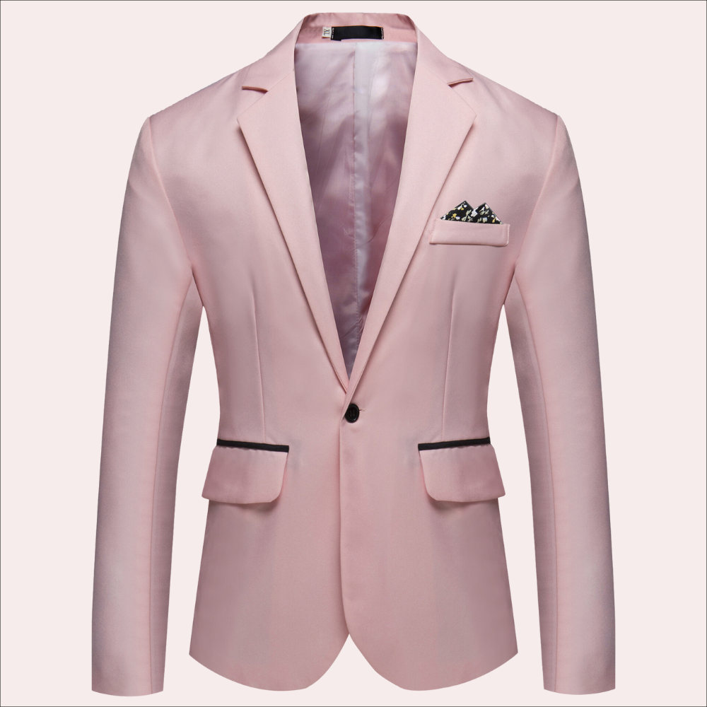 Veelzijdige herenblazer Magnus. Dit stijlvolle jasje completeert elke smart casual of formele mannenoutfit.