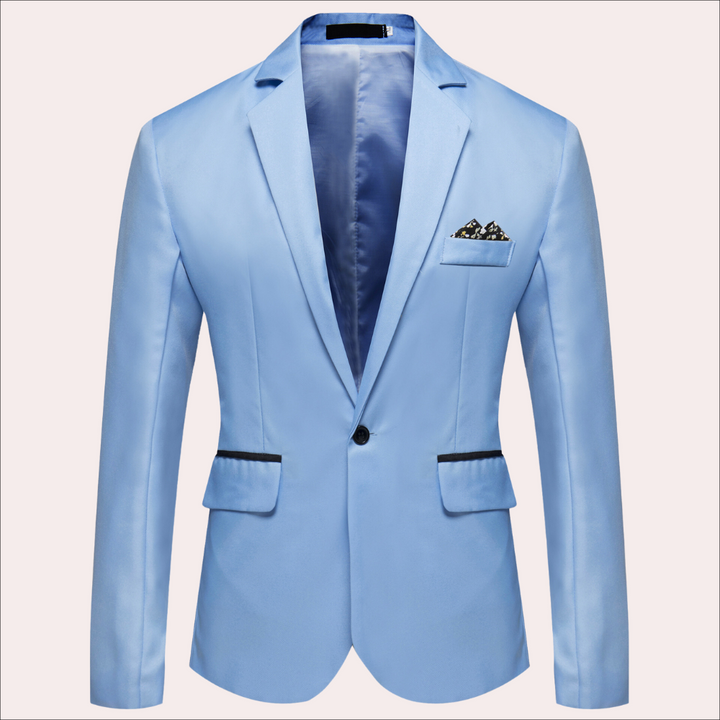 De Magnus blazer, een essentieel kledingstuk in mannenmode. Perfect voor een elegante en stijlvolle uitstraling.