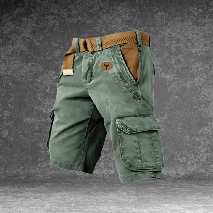 Comfortabele cargo shorts voor mannen, perfect voor outdoor avonturen en vrijetijdskleding.