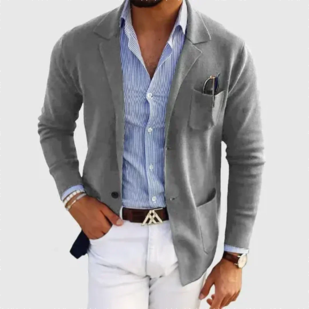 Stijlvolle herenjas van Noah, comfortabele casual blazer voor kantoor