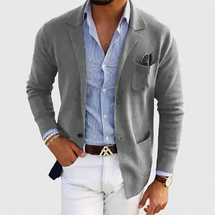 Stijlvolle herenjas van Noah, comfortabele casual blazer voor kantoor