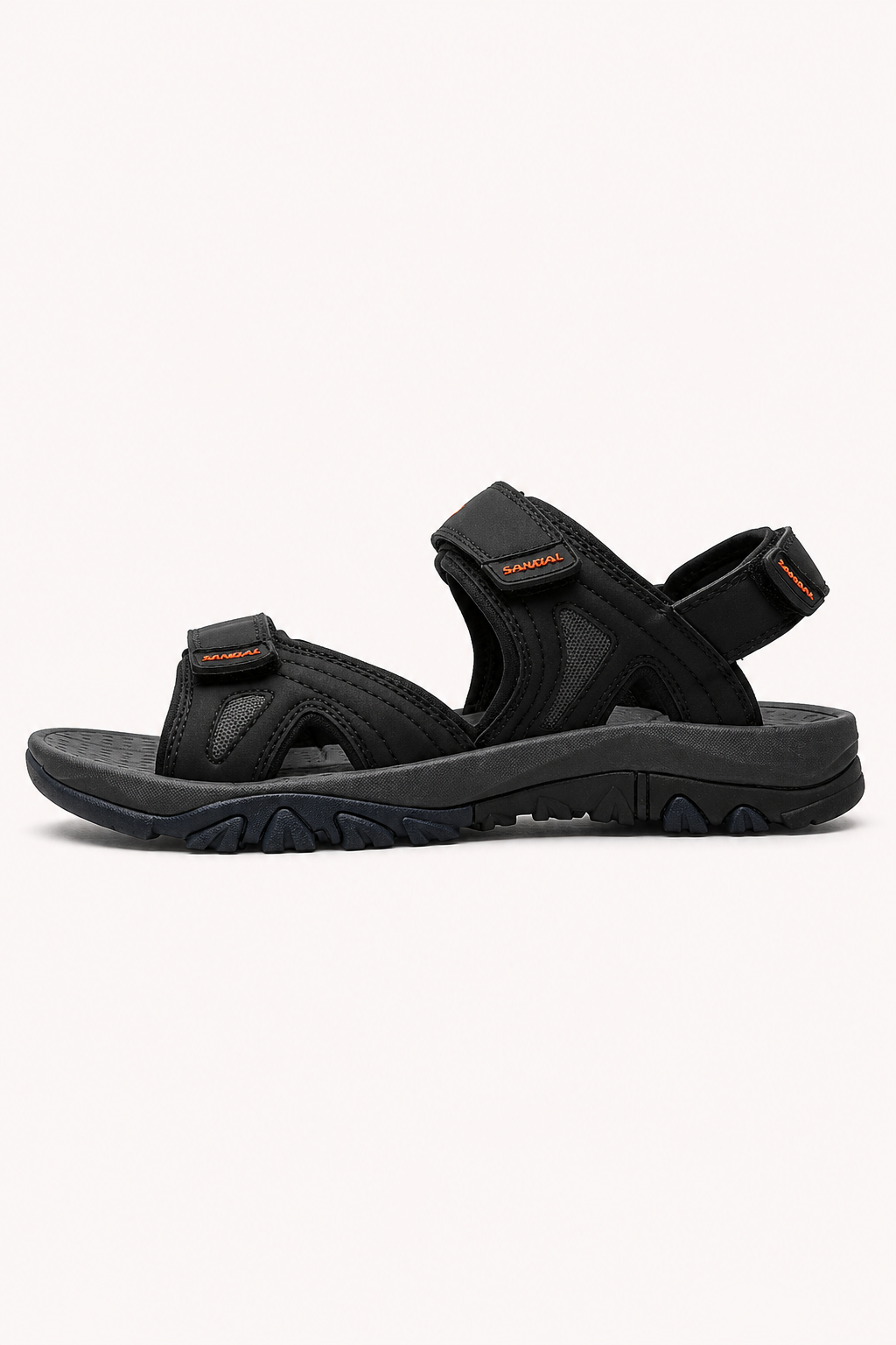 Comfortabele heren sportsandalen met open teen en verstelbare bandjes voor een perfecte pasvorm.