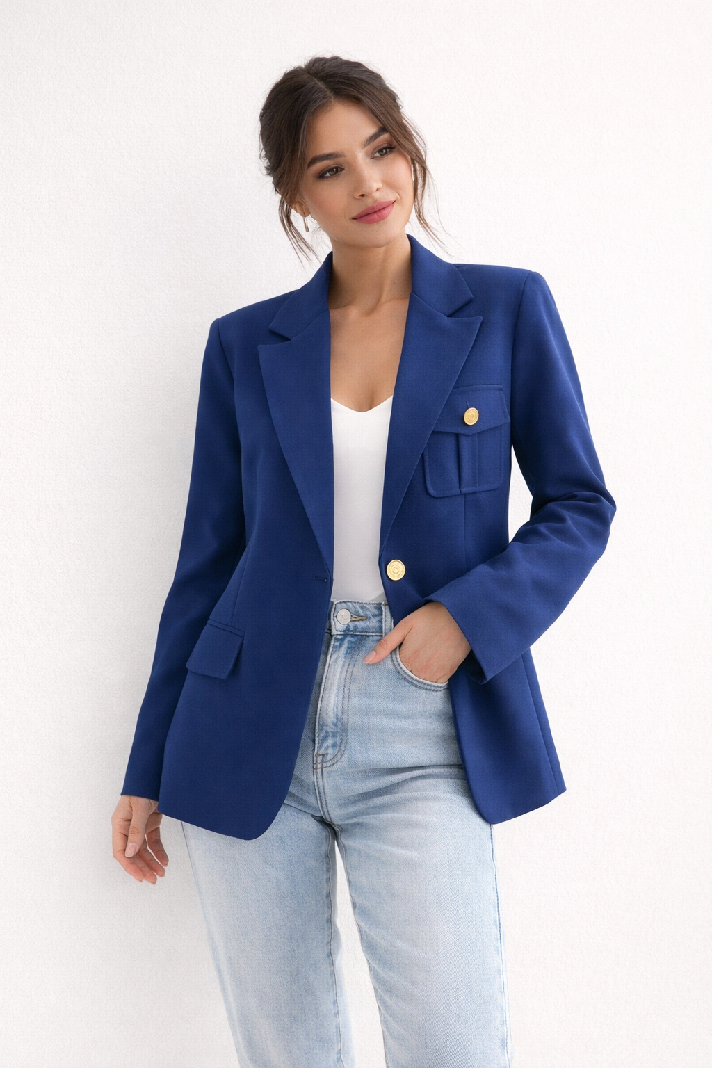 Comfortabel en modieus dames jasje in urban stijl