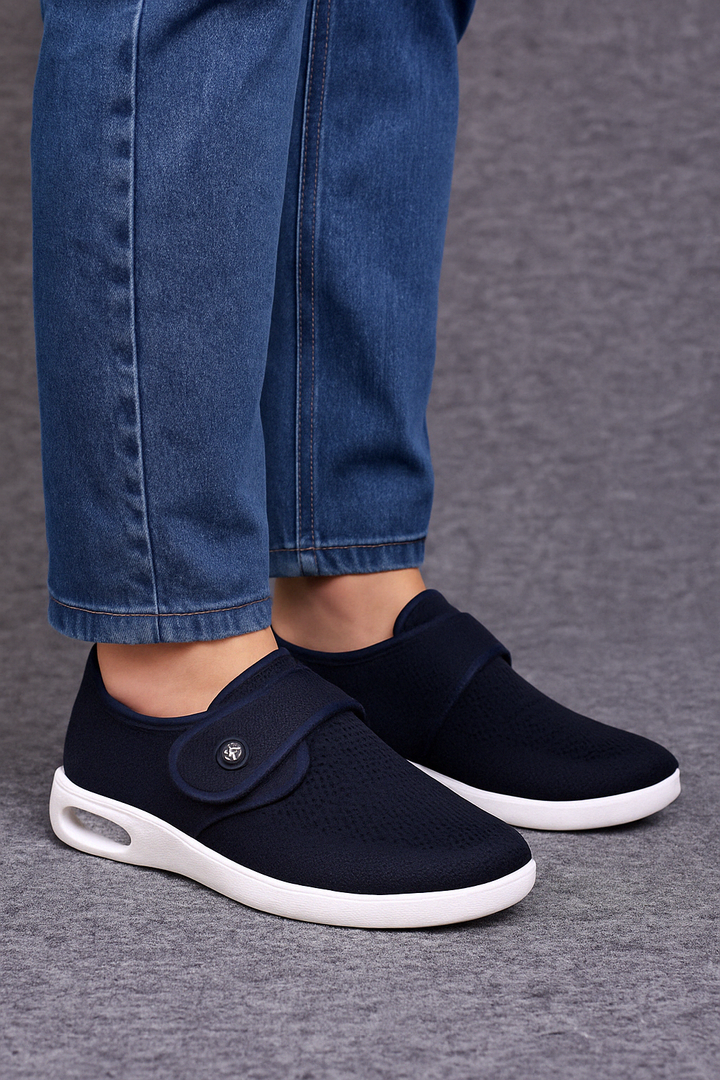 Duurzame brede schoenen en comfort schoenen voor dames met orthopedische ondersteuning