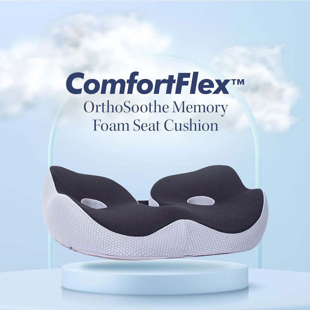 Zitkussen voor optimale pijnverlichting stuitbeen, ischias en bekkenpijn. Orthopedisch en comfortabel.