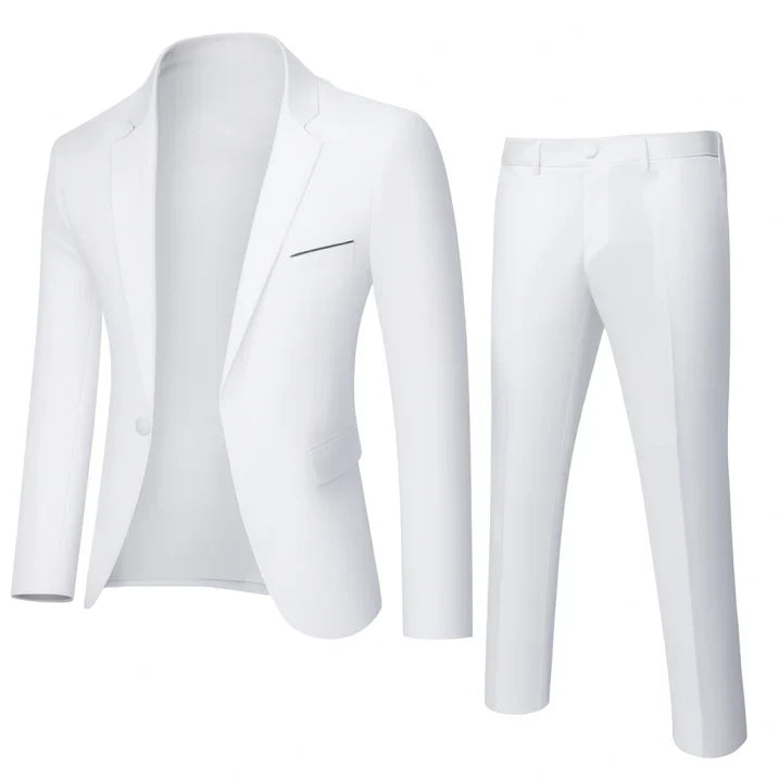 Elegant lichtblauw heren kostuum voor een frisse, moderne look