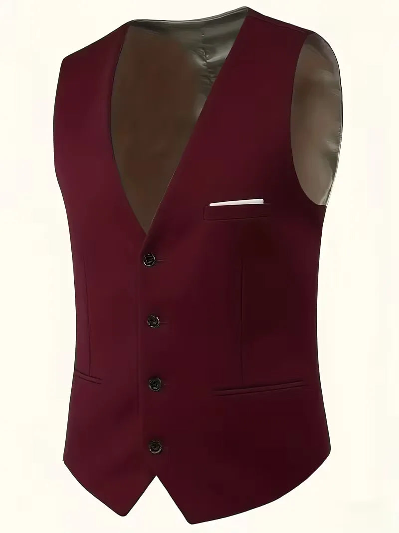 Strak slim fit herenpak ideaal voor feesten