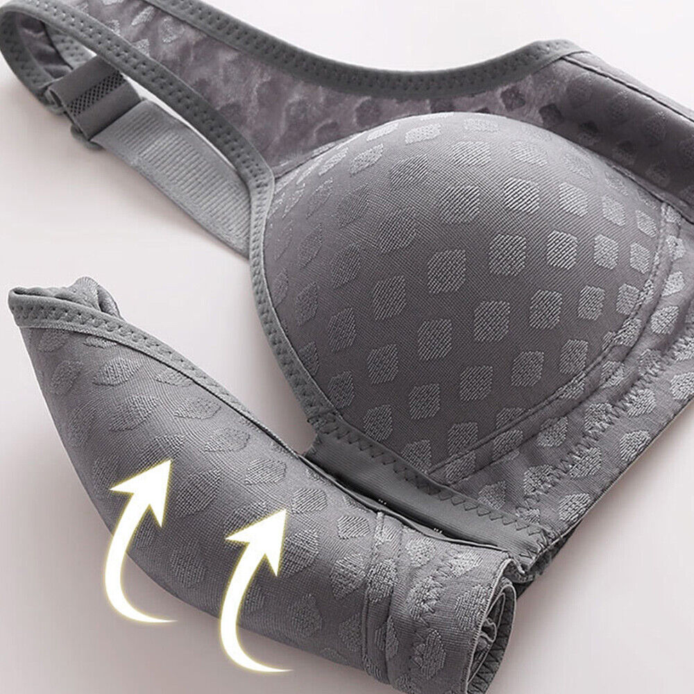 Witte comfort bh voor dames met elegante afwerking en stevige steun