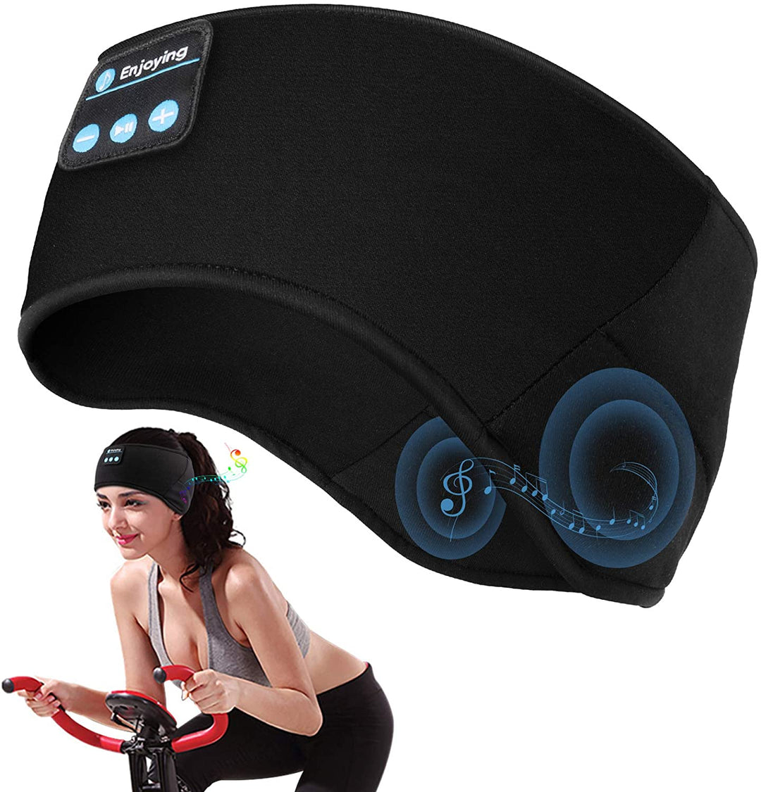 Unisex Draadloze Slaap Koptelefoon & Oogmasker