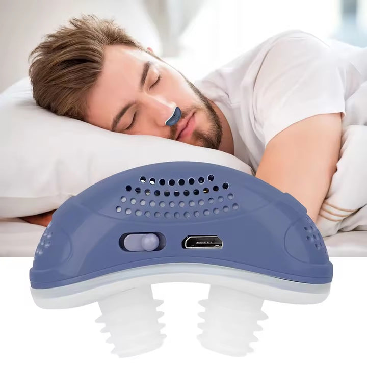 Fluisterstil Anti-Snurkapparaat voor Diepe Slaap - Comfortabel & Draagbaar