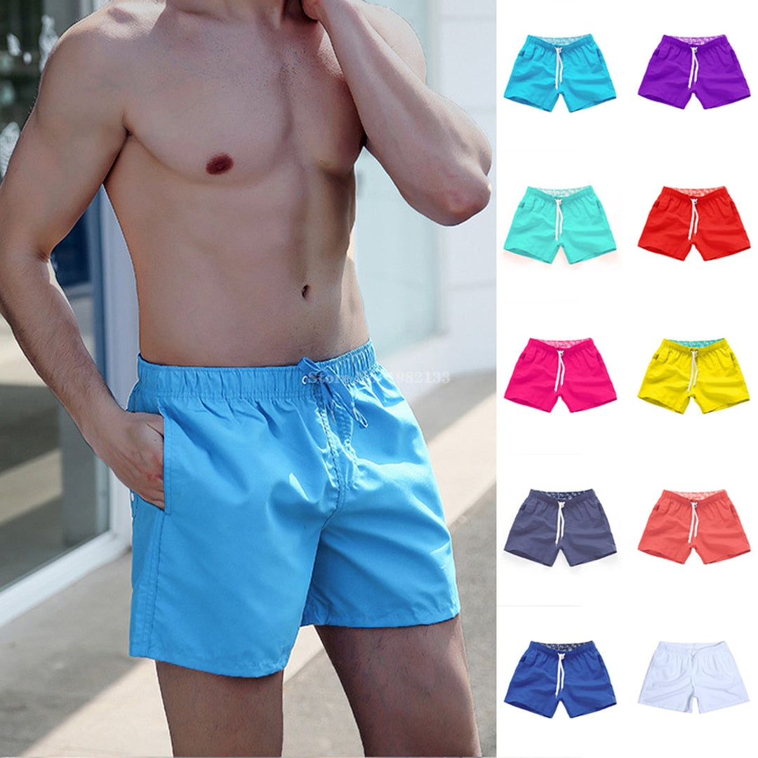 Heren zwemshort Simon, kleurrijk en comfortabel voor strand & zomerse wateractiviteiten.