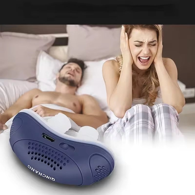 Fluisterstil Anti-Snurkapparaat voor Diepe Slaap - Comfortabel & Draagbaar