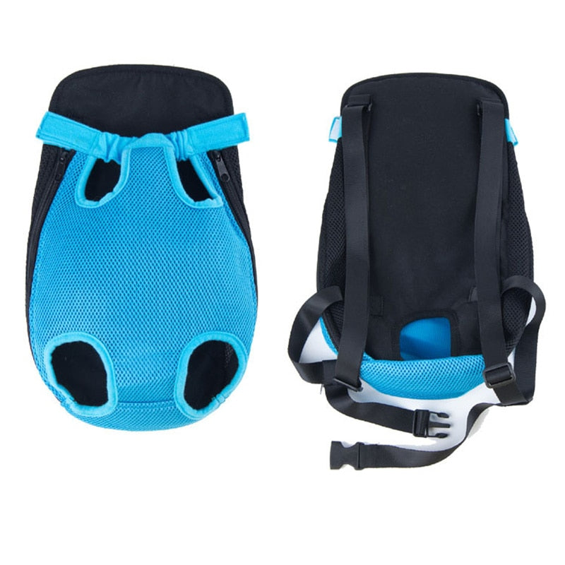 Handige draagzak voor hond, maakt lange tochten met je huisdier comfortabel en veilig. Rugzakstijl.