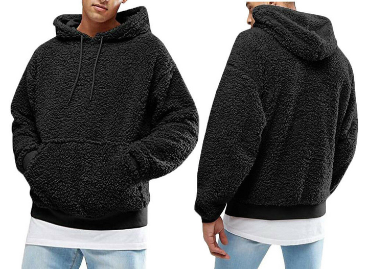 Comfortabele grijze heren Jake sweater. Warme casual wintertrui, stijlvol voor elke dag.