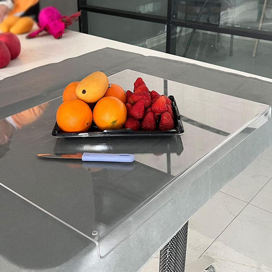 Transparante Snijplank met Antislip - Veilig en Stijlvol Hakken