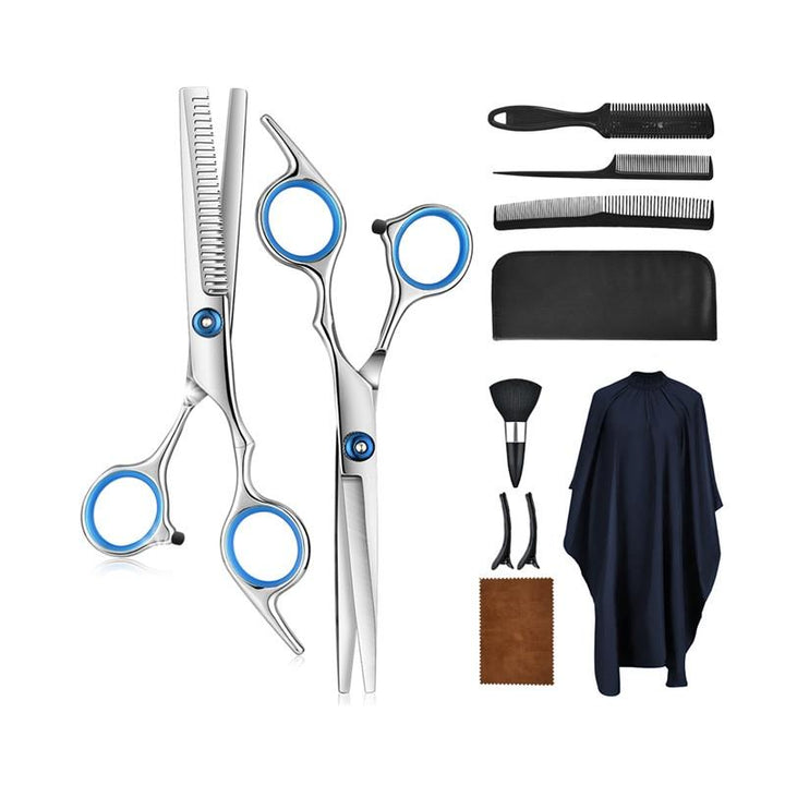 Professionele 10-delige kappersset voor thuisgebruik, ideaal voor haarknippen en styling voor het hele gezin.