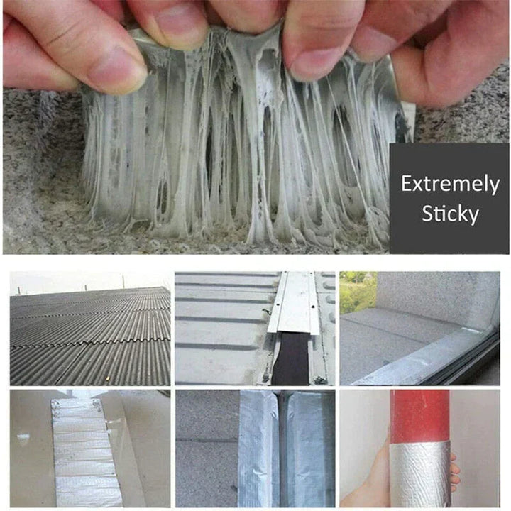 Extremely sticky waterdichte tape voor daken en leidingen