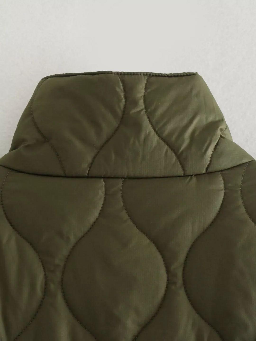 Modieuze casual dameskleding bodywarmer met ritssluiting