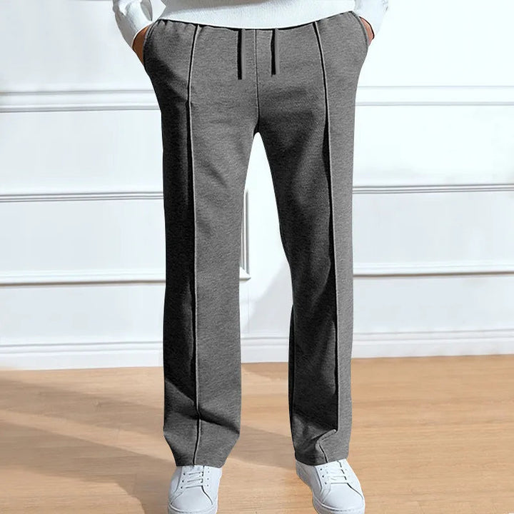 Stijlvolle slim fit herenbroek. Moderne broek voor mannen, biedt eigentijdse mode en maximaal comfort.