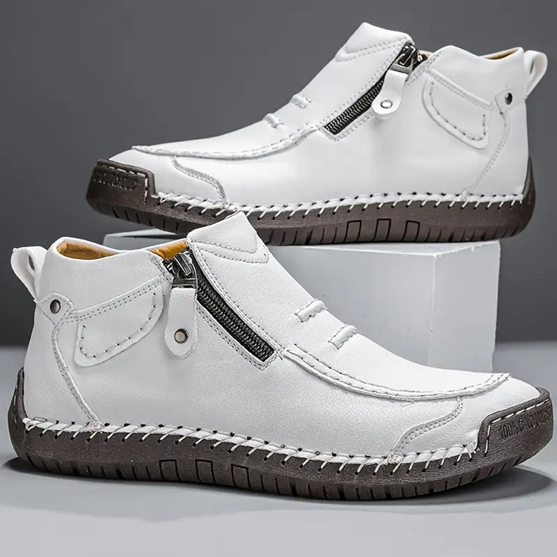 Ergonomische herenschoenen in comfortabel design met ritssluiting