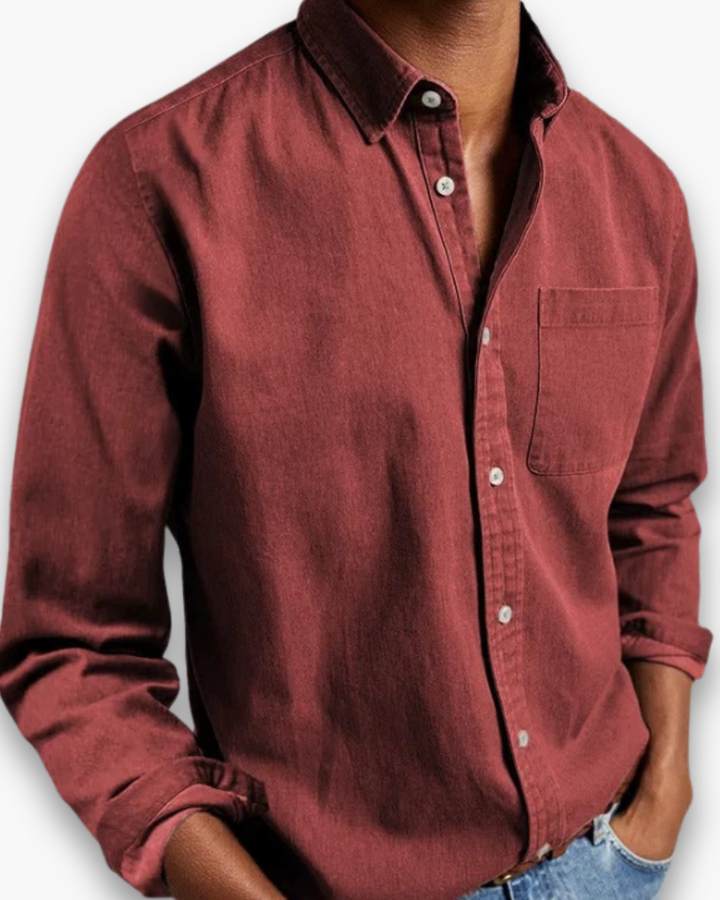 Casual heren overhemd; stijlvol en comfortabel. Dit klassieke mode item is veelzijdig voor dagelijks gebruik.