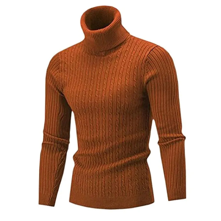 Heren slim fit coltrui, stijlvol en comfortabel gebreid. Essentieel item voor wintermode, casual & zakelijk.