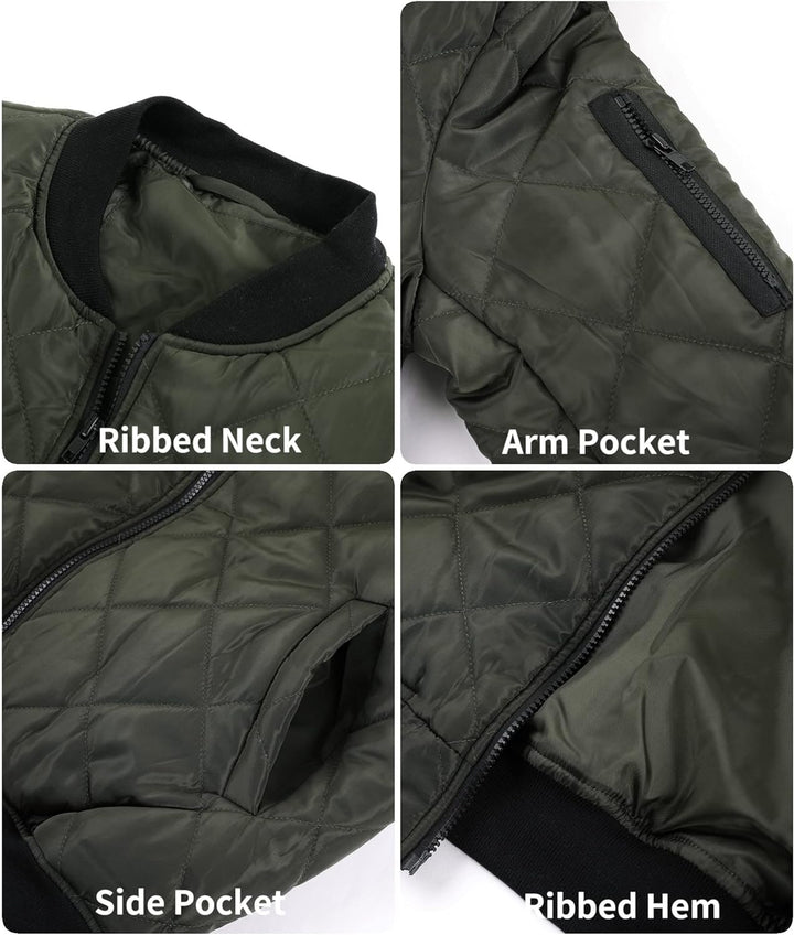 Trendy heren bomberjack, de perfecte winterjas voor een casual en toch stijlvolle uitstraling.