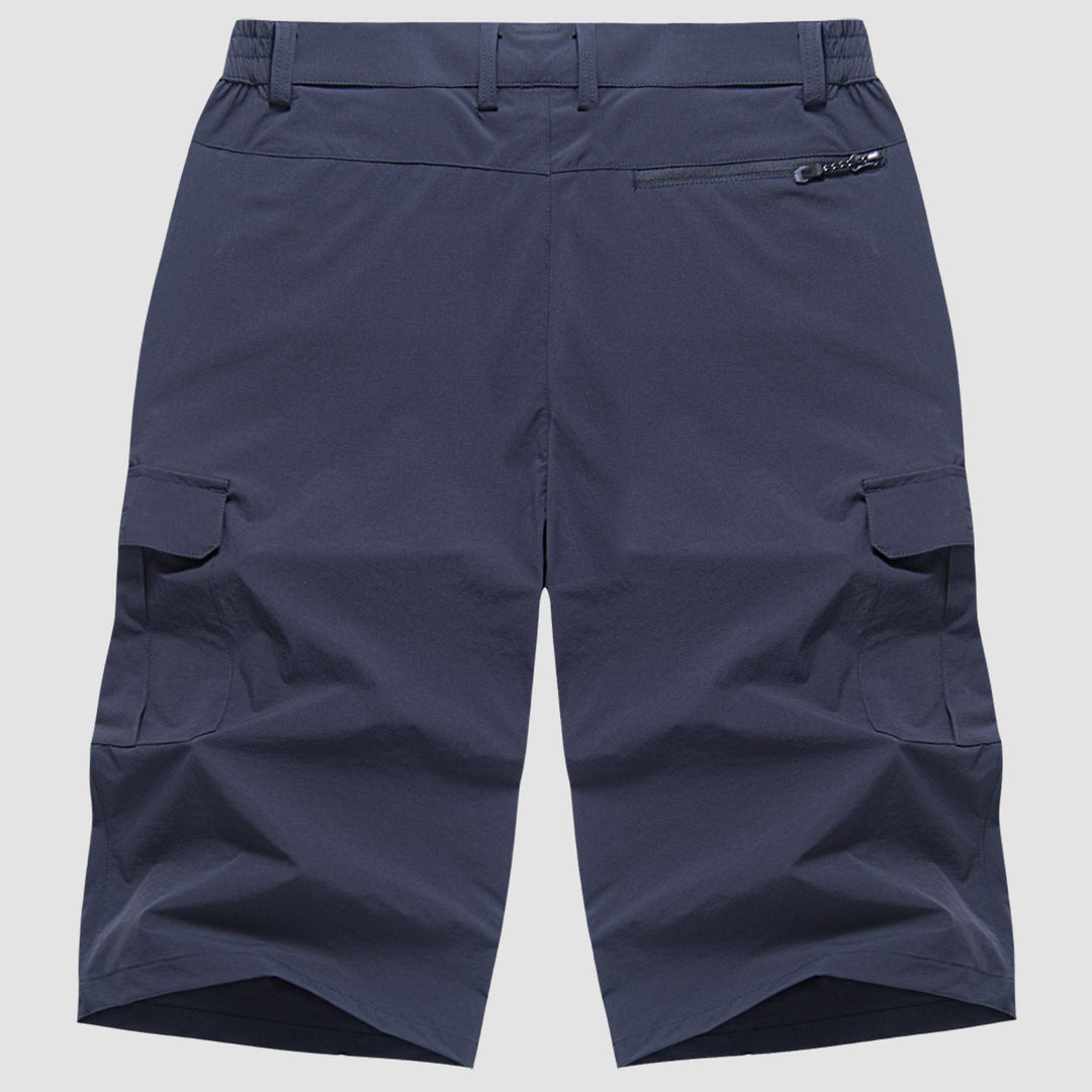 Comfortabele korte broek voor heren met handige zakken