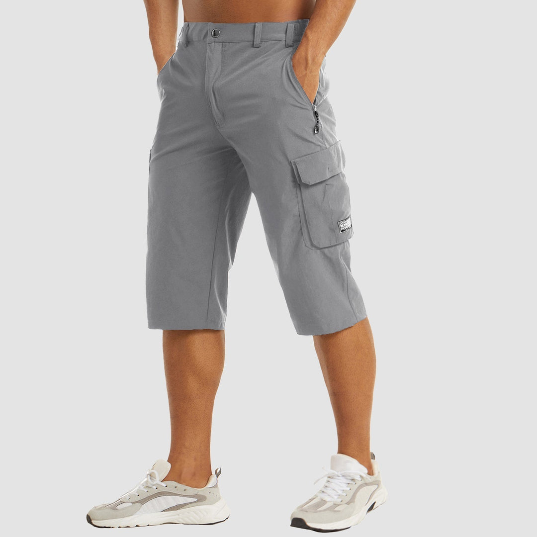 Lichtgewicht herenmode korte broek met elastische taille