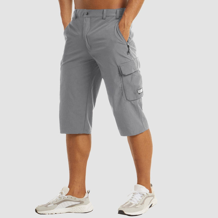 Lichtgewicht herenmode korte broek met elastische taille
