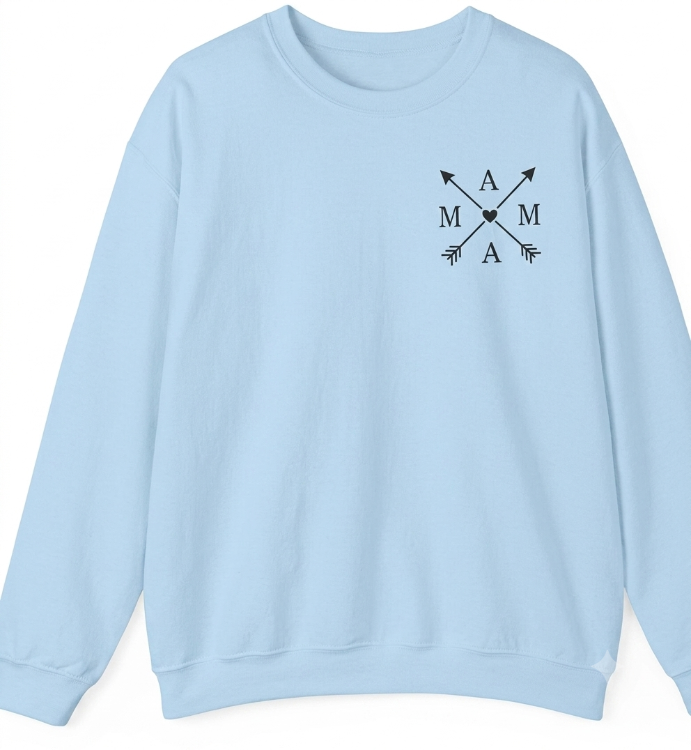 Diverse kleuren gepersonaliseerde sweaters voor dames netjes opgevouwen