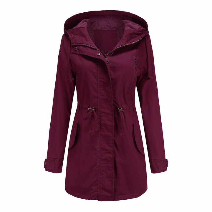 Elegante dames trenchcoat met ceintuur. Winddicht, perfecte lente/herfst buitenjas voor een moderne look.