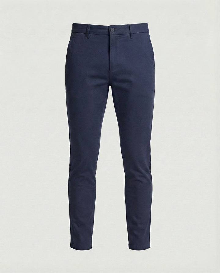 Stijlvolle casual herenbroek slim fit voor dagelijks gebruik