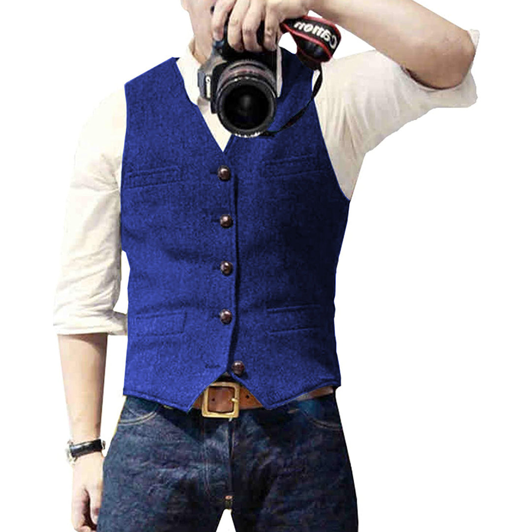 Casual te combineren heren gilet voor een modieuze outfit