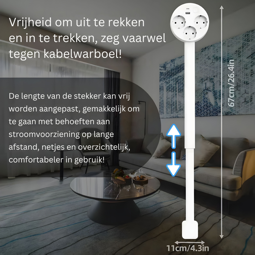 Overzicht van de complete verpakking en onderdelen